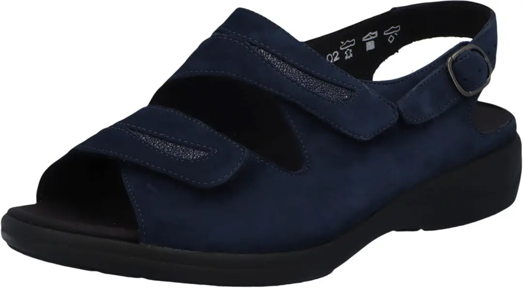 Solidus dames sandalen blauw maat 37.5