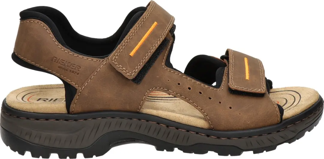 Rieker heren sandalen bruin maat 45