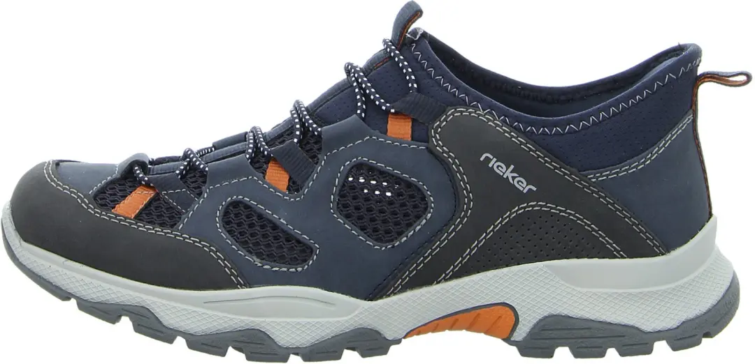 Rieker Heren Instappers - Blauw - 44 - afbeelding 4 van 6