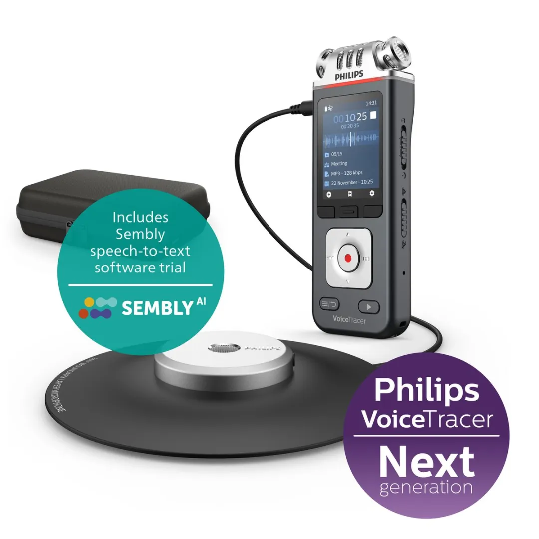 Philips DVT8115 Audiorecorder - Antraciet