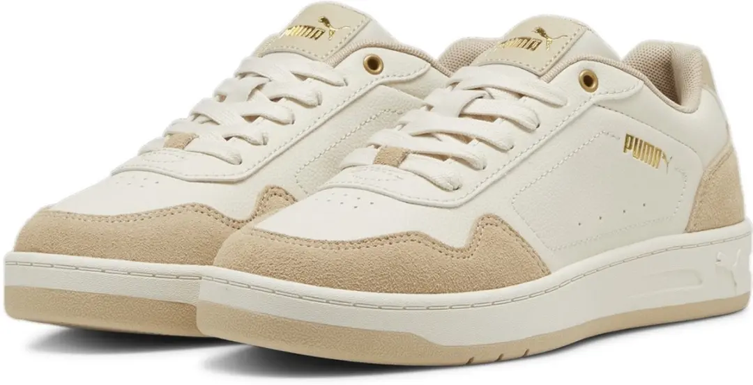 Puma Damen Schuhe Low Court Classy SD 397485 Alpine Snow-Toasted Almond-38