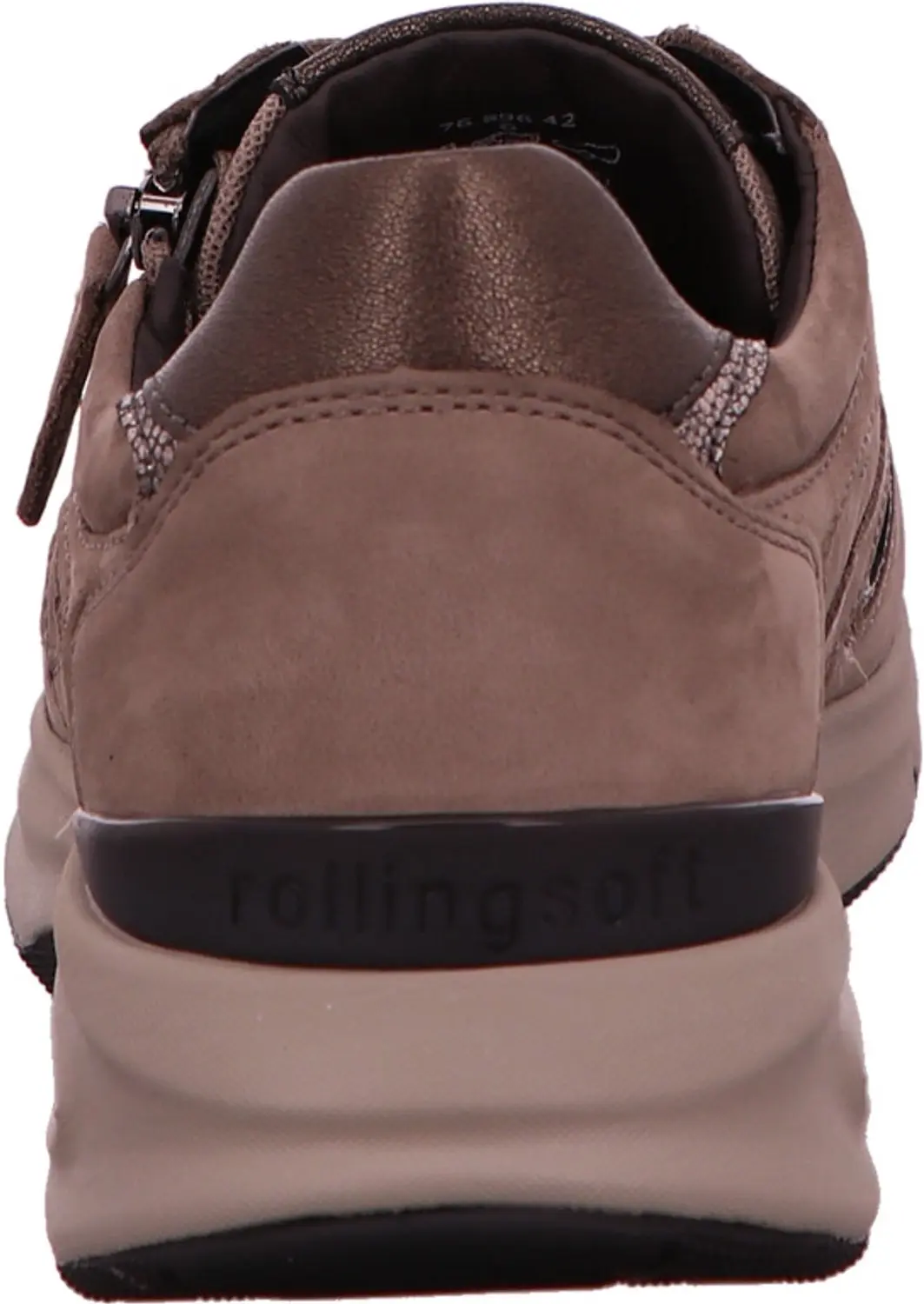 Gabor Rollingsoft Dames Sneakers - Bruin - 39 - afbeelding 2 van 6