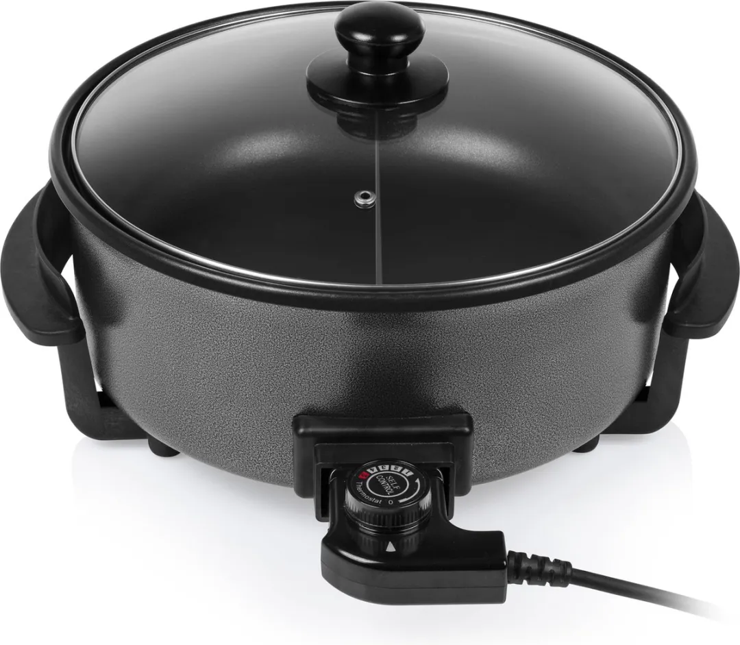 Tristar PZ-9135 Elektrische Hapjespan 1500W - Ø30cm - Zwart