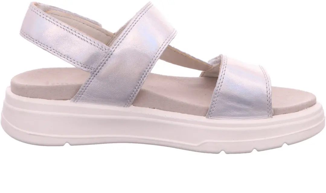 Legero dames sandalen zilver maat 40