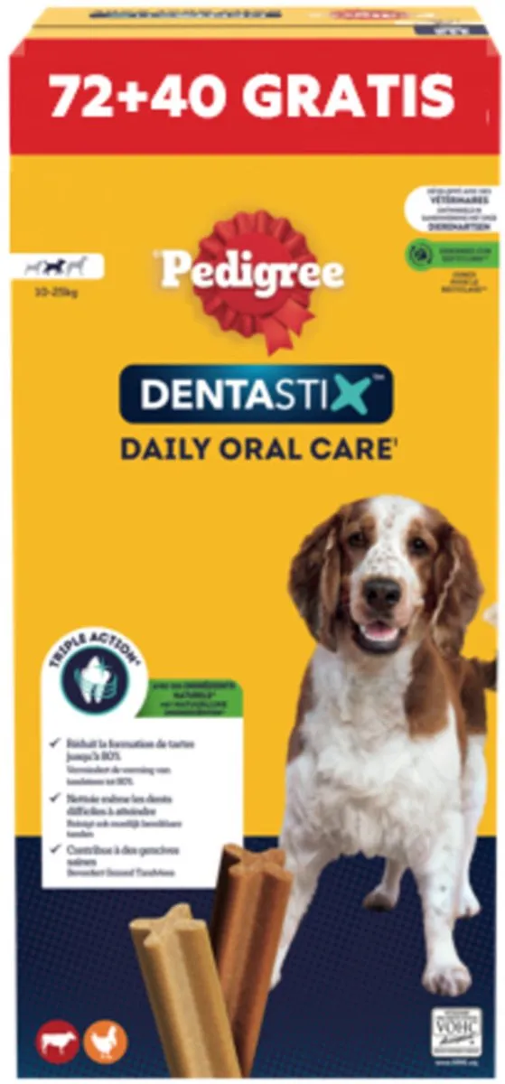Pedigree Dentastix Medium Bonus-Pack 112 Stuks