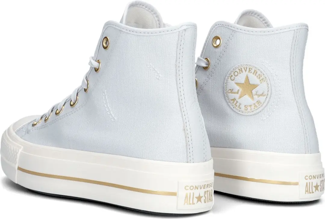 Converse Chuck Taylor Lift Hi Barely Sneakers - Grijs - afbeelding 6 van 6