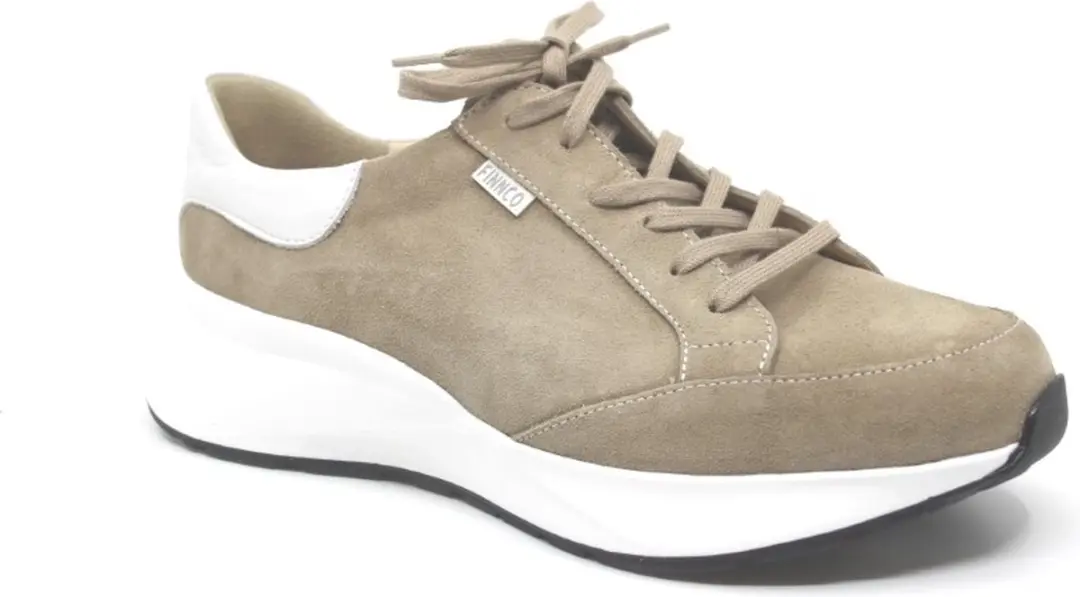 Finn Comfort, CASERES, 02397-902577, Beige sneakers wijdte H