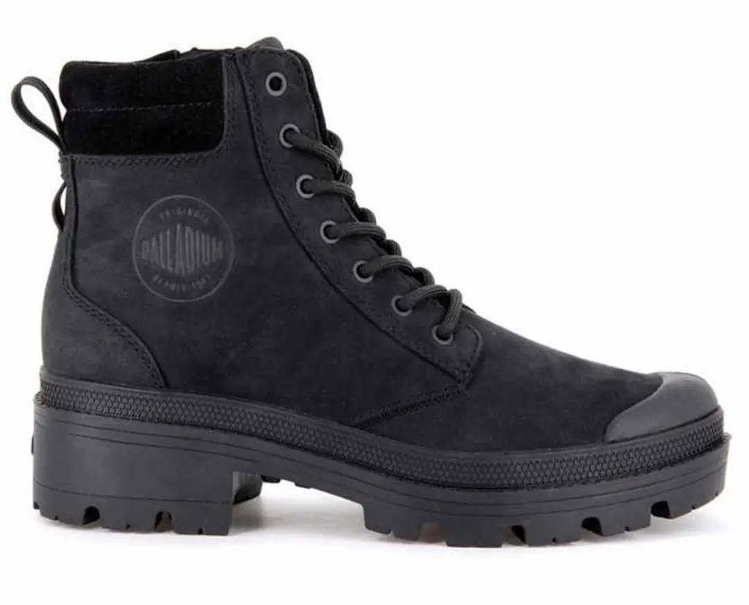 Palladium PAMPA HI RE-VEGAN LTH Enkellaarsje