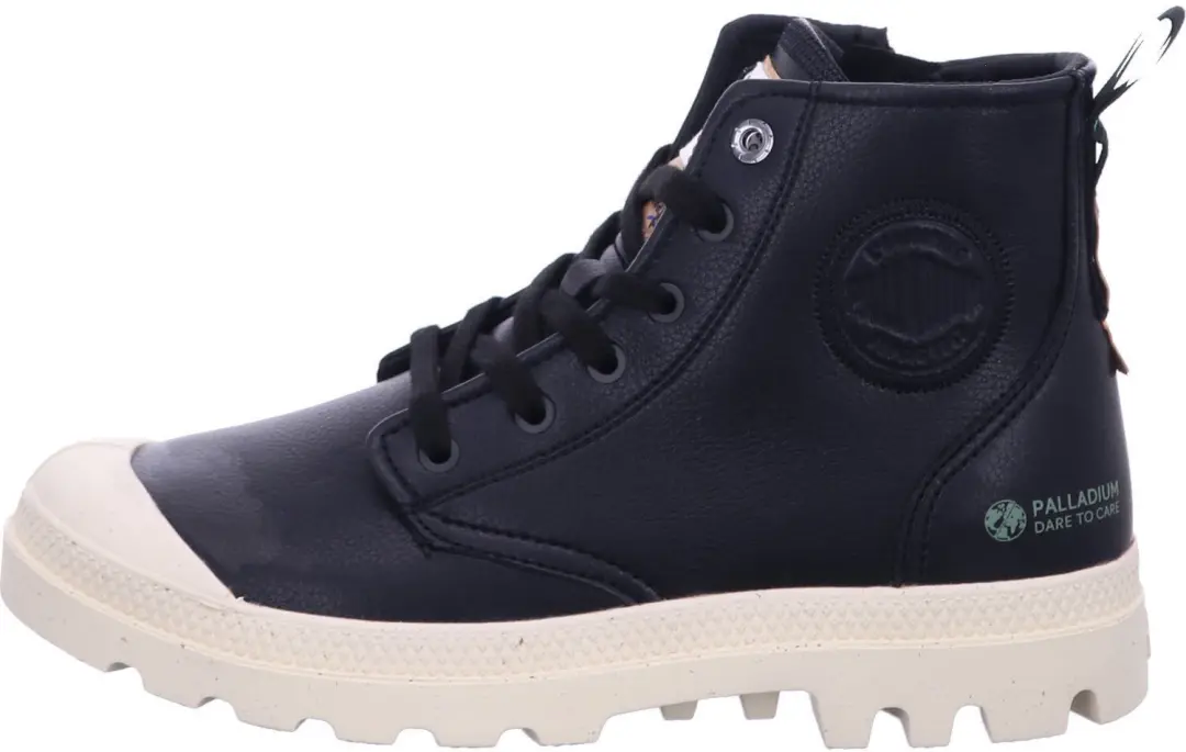 Palladium PAMPA HI RE-VEGAN LTH Enkellaarsje - Zwart, 38 - afbeelding 3 van 5