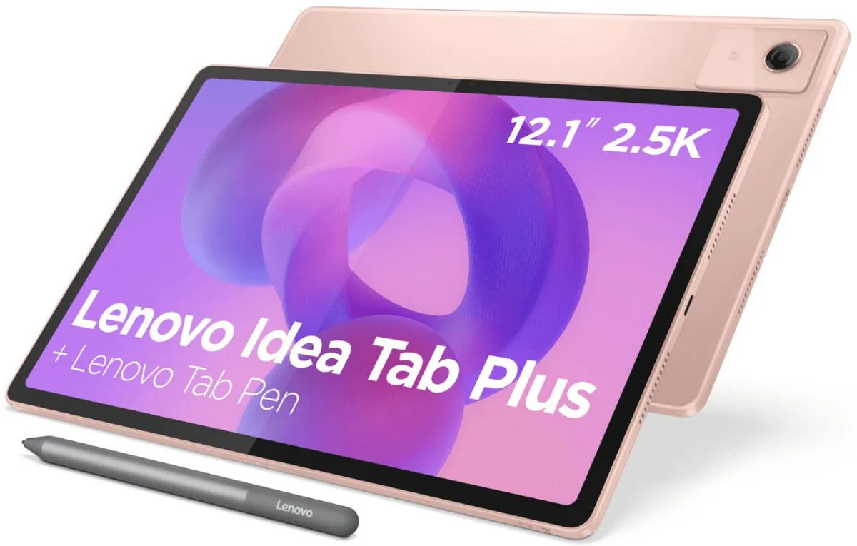 Lenovo Idea Tab Plus 22947 Tablet - 12.1" 256GB - Roze - afbeelding 4 van 5