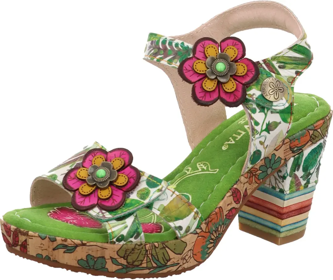 Laura Vita dames sandalen groen maat 39