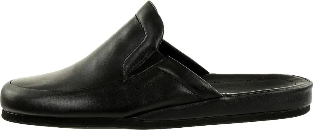 Rohde 6607 Heren Pantoffel Leer - Zwart - 44 - afbeelding 4 van 6