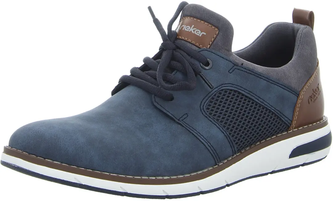 Rieker heren sneakers blauw maat 44