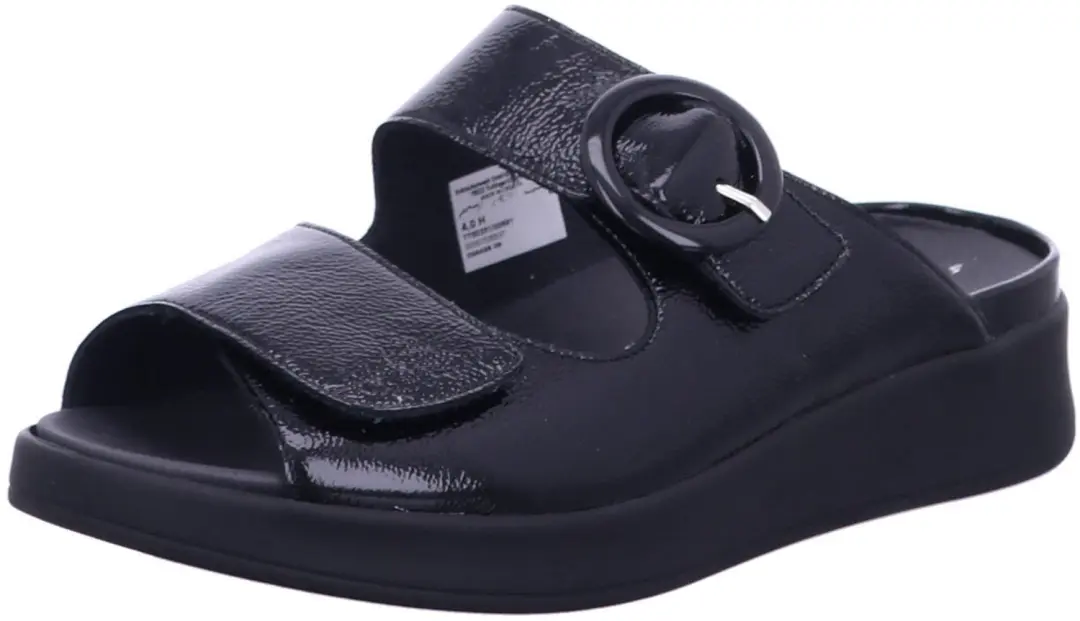 Solidus dames slippers zwart maat 43