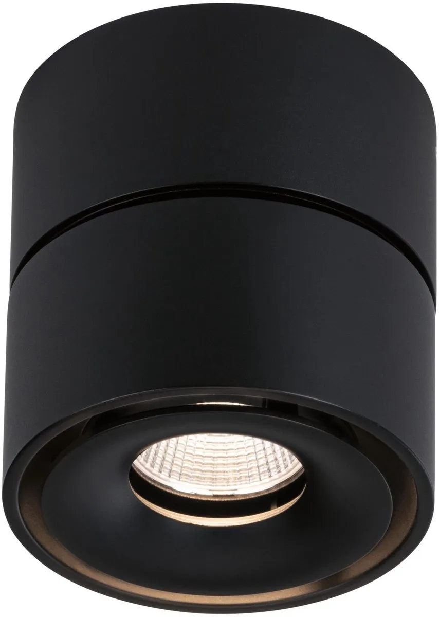 Paulmann Spircle LED Plafondlamp 8W 550lm Zwart mat
