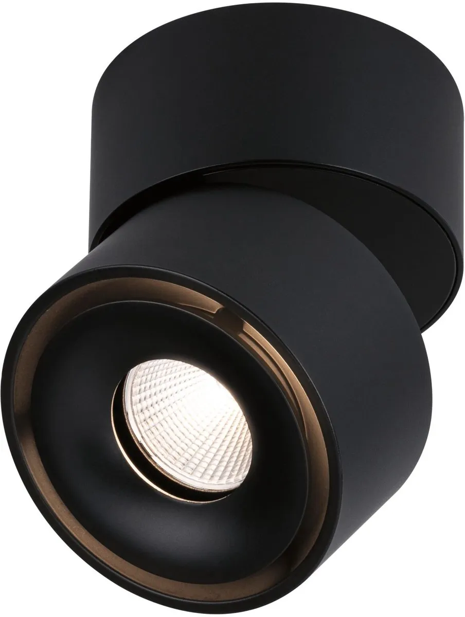 Paulmann Spircle LED Plafondlamp 8W 550lm Zwart mat