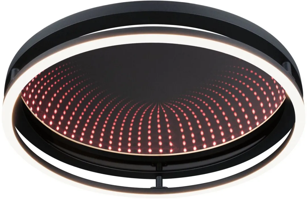 Paulmann Spaceglow One Wandlamp RGB+ 2000lm - Zwart mat