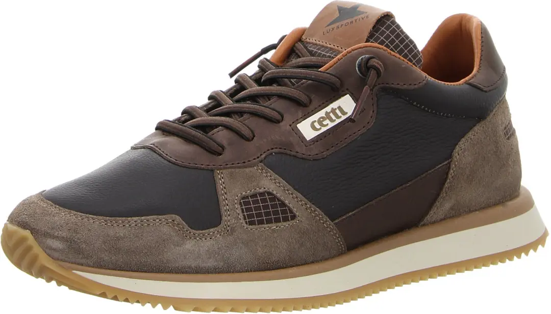 Cetti heren sneakers bruin maat 45