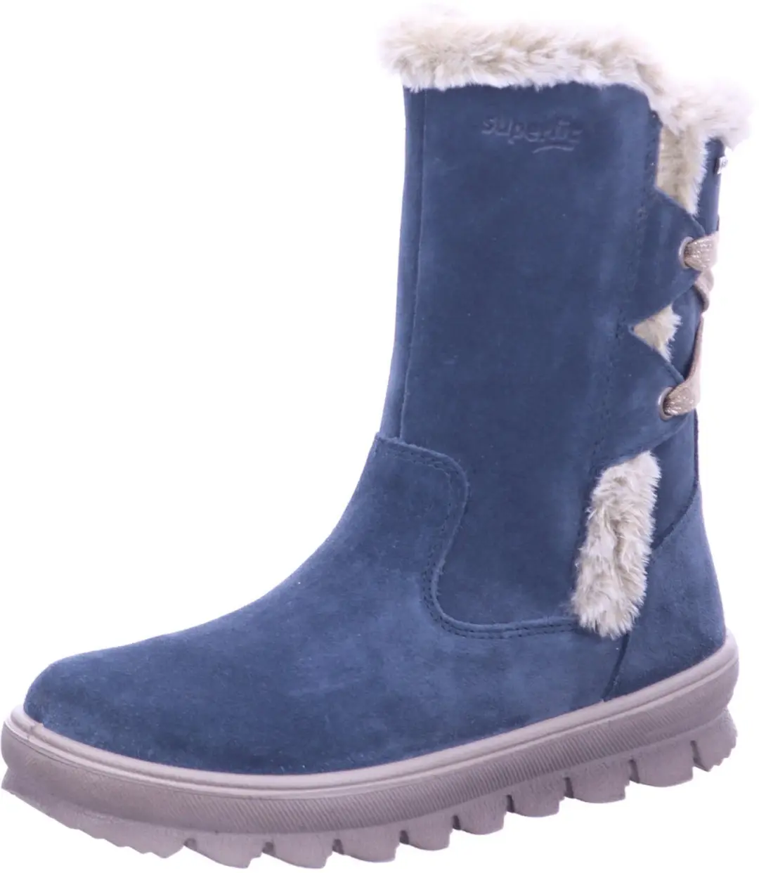 Superfit dames laarzen blauw maat 28