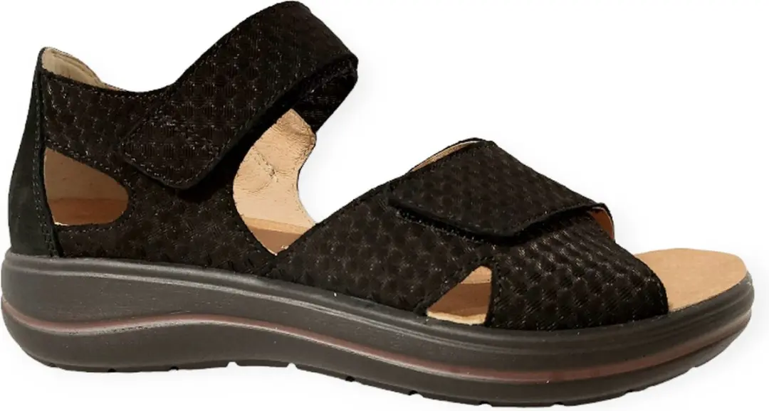 Hartjes dames sandalen zwart maat 38