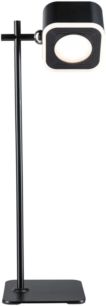 Paulmann Varia White Switch Mobiele Tafellamp - 160lm Warm Wit - Zwart