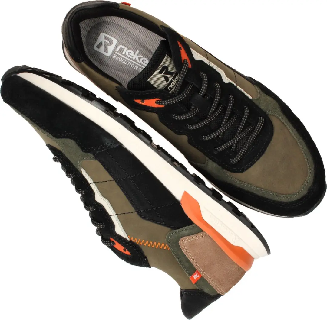 Rieker R-Evolution Sneakers - Heren - Groen - afbeelding 3 van 6