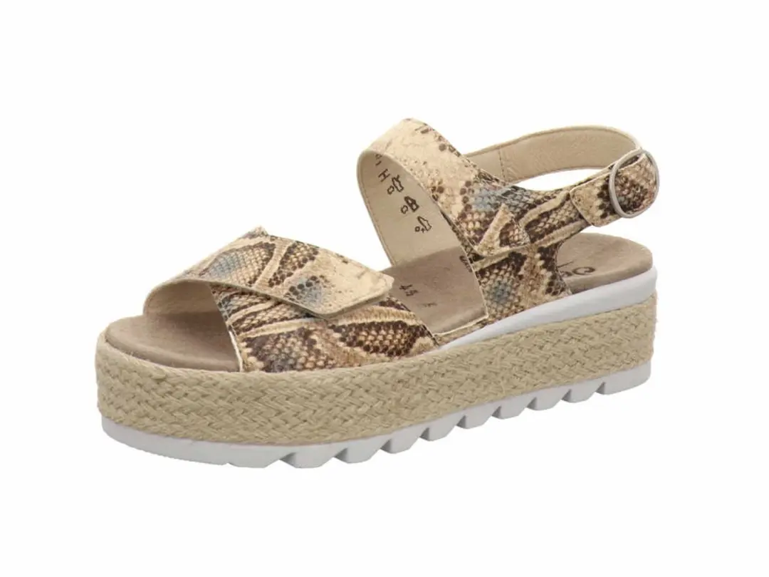 Semler dames sandalen beige maat 37.5