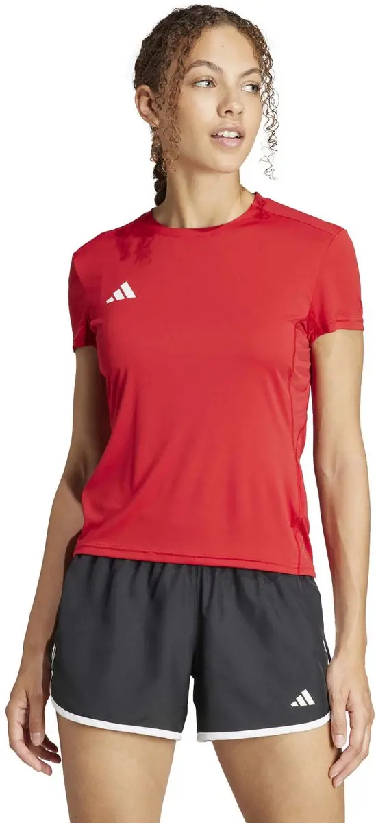 adidas Adizero Dames T-Shirt - Rood - XS - afbeelding 4 van 6