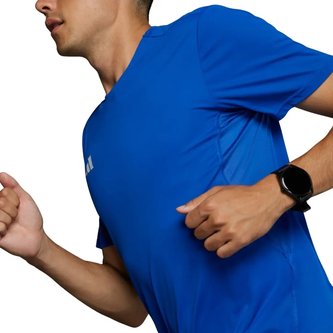adidas Adizero Essentials Hardloop-T-Shirt - Blauw - XXL - afbeelding 2 van 6