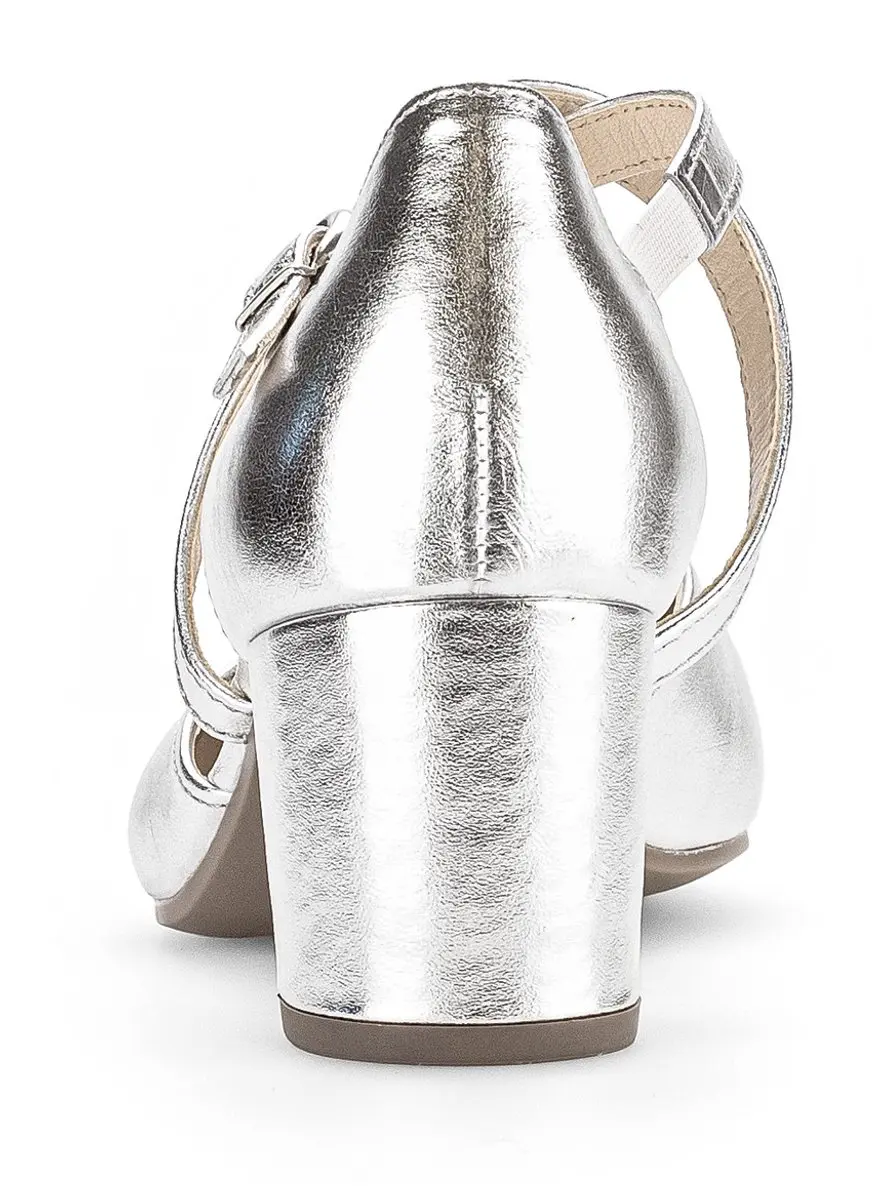 Gabor dames pumps zilver maat 38