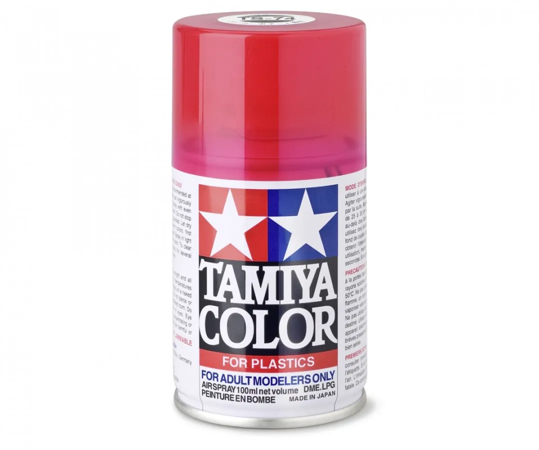 Tamiya TS-74 Clear Red Acryl Spray 100ml