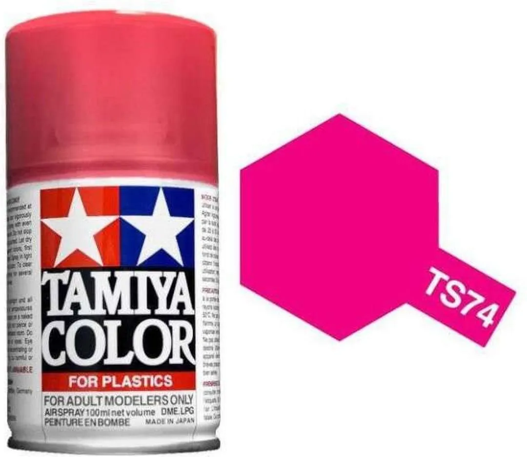 Tamiya TS-74 Clear Red Acryl Spray 100ml
