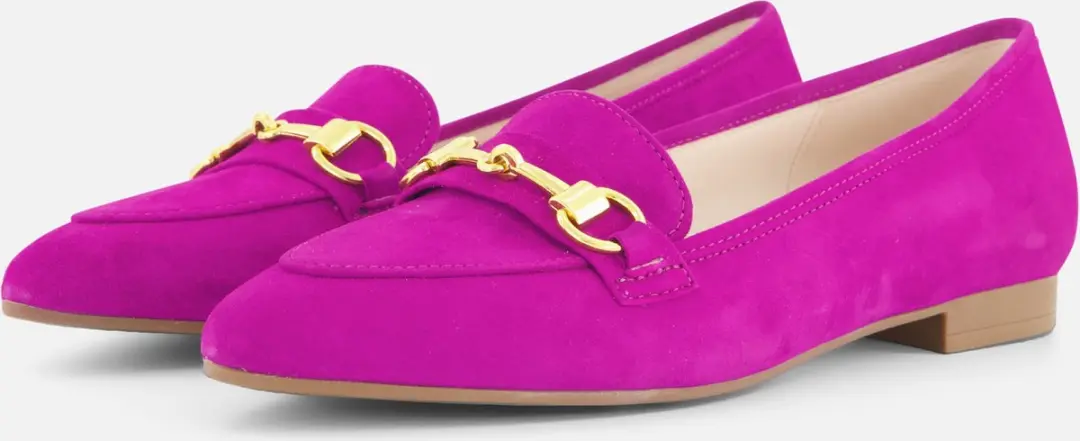 Gabor Instappers Roze Suede