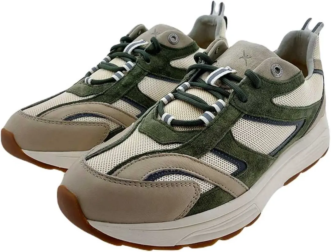 Xsensible Brooklyn Heren Sneakers - Grijs/Combi - 45 - afbeelding 4 van 4
