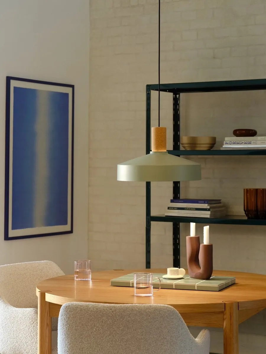 Nordlux Elvas Groene Hanglamp E27 - Ø37,5cm