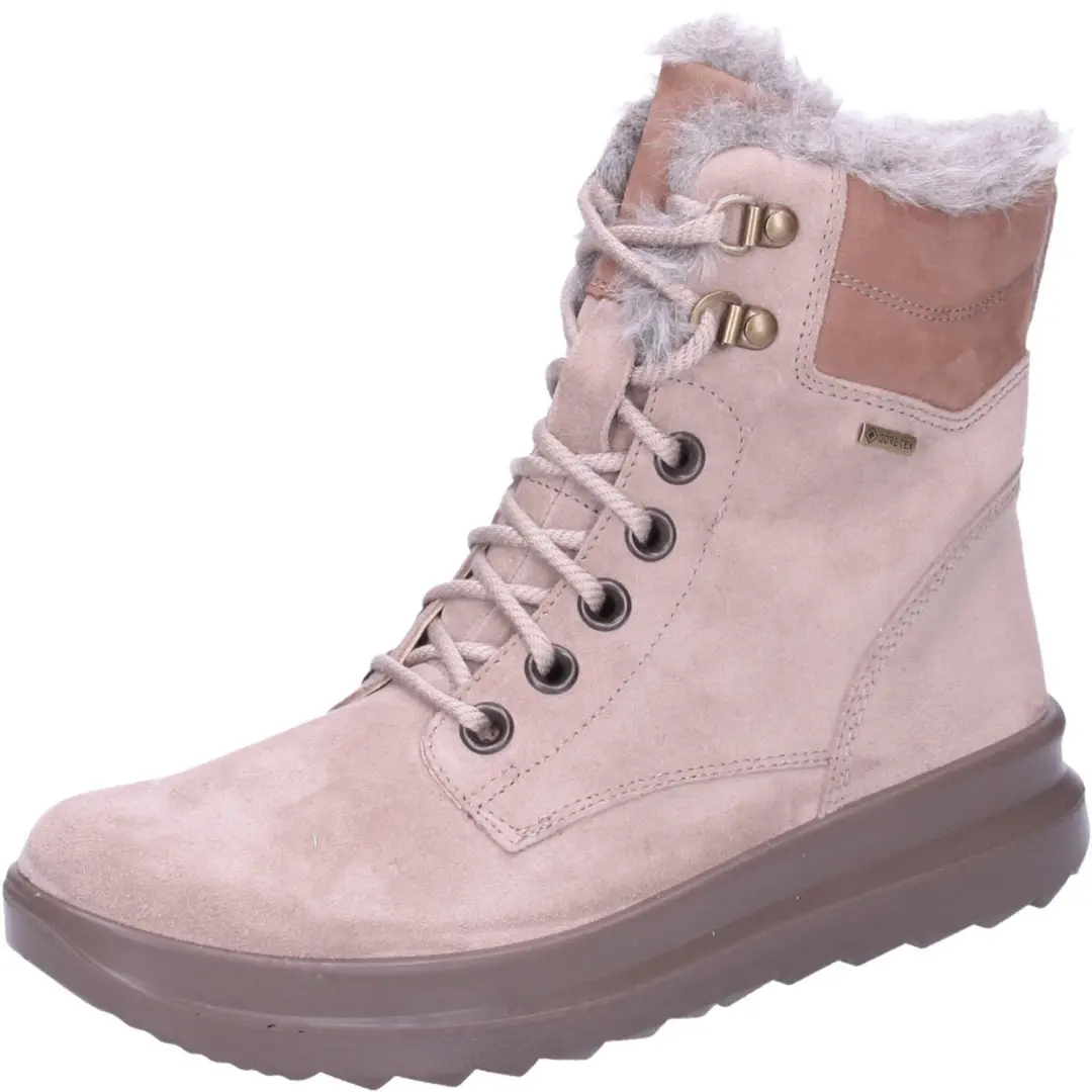 Legero dames laarzen beige maat 40