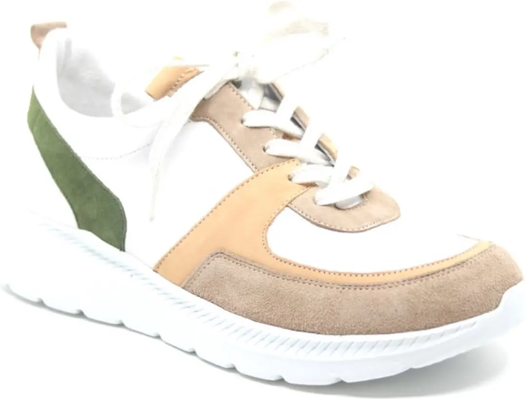 Mephisto Mobils Sneaker Rosi Zand Wit Groen