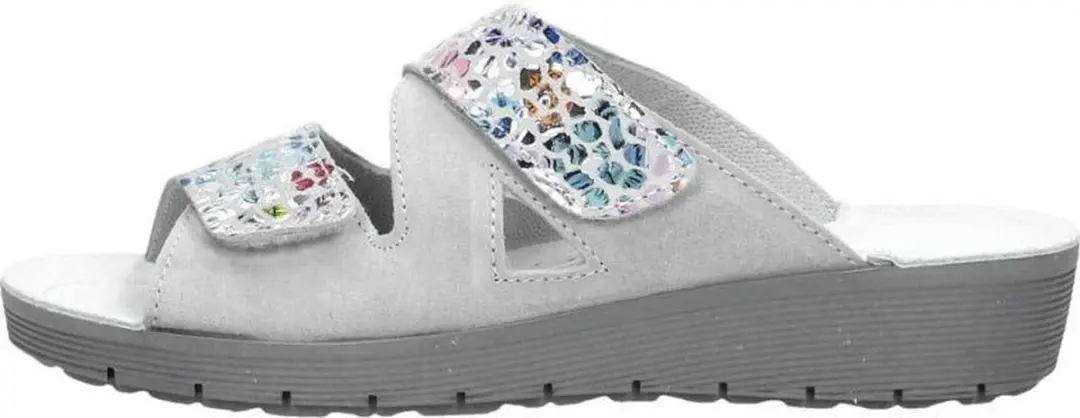 Rohde 1403 Dames Slippers Open Teen - Grijs - 42 - afbeelding 4 van 6