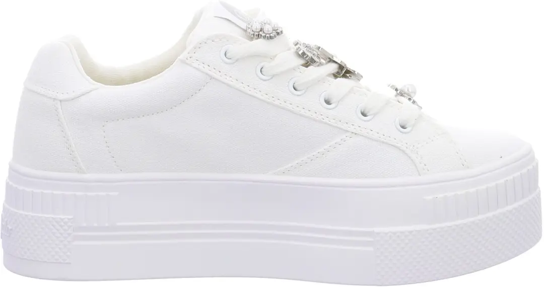 Buffalo Paired Bloom Dames Sneakers - Wit - 41 - afbeelding 4 van 6