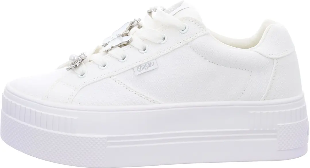 Buffalo Paired Bloom Dames Sneakers - Wit - 41 - afbeelding 3 van 6
