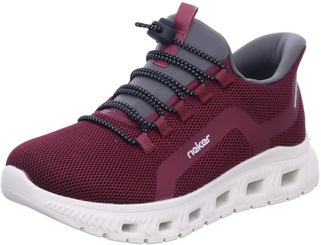 Rieker dames sneakers rood maat 38