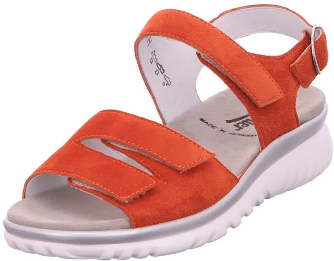 Semler dames sandalen oranje maat 37.5