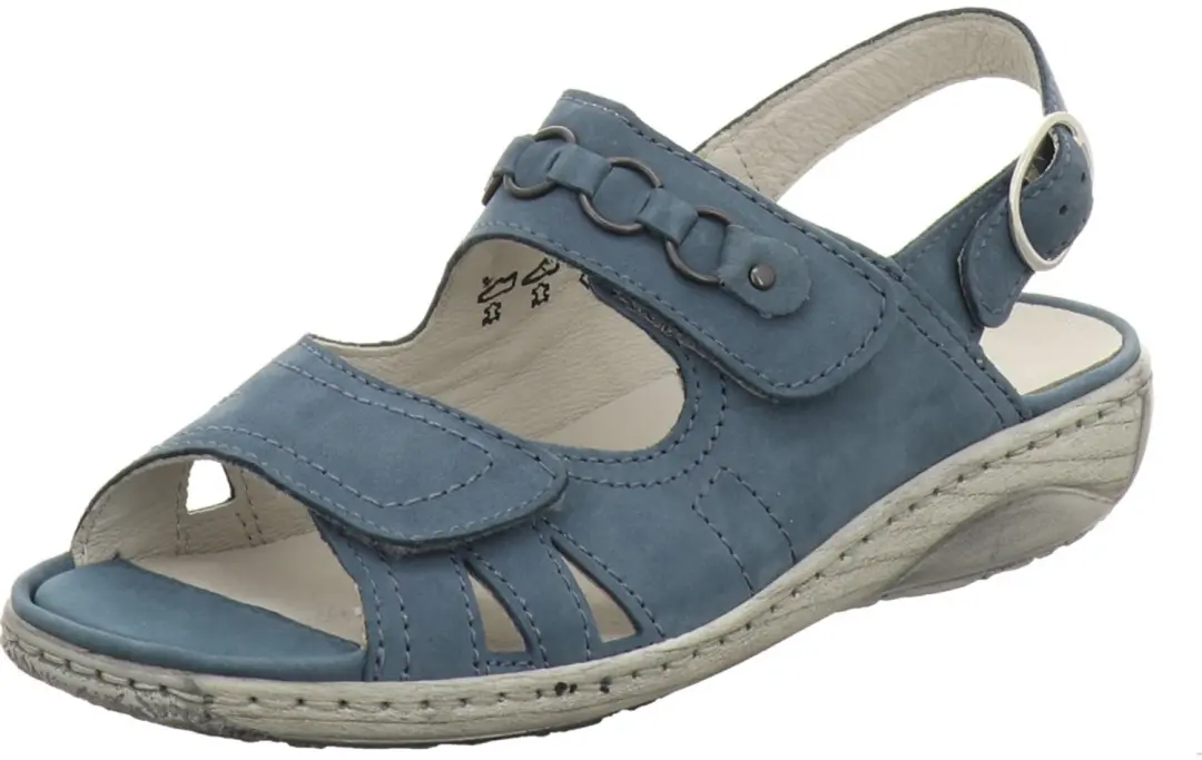 Waldläufer dames sandalen blauw maat 38.5