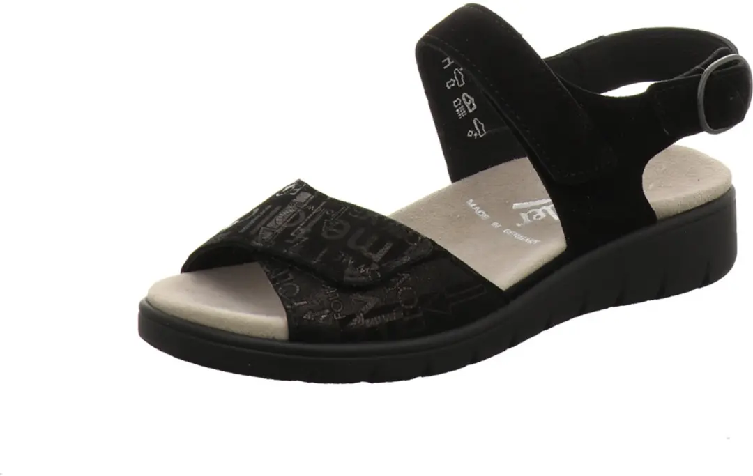 Semler dames sandalen zwart maat 38.5