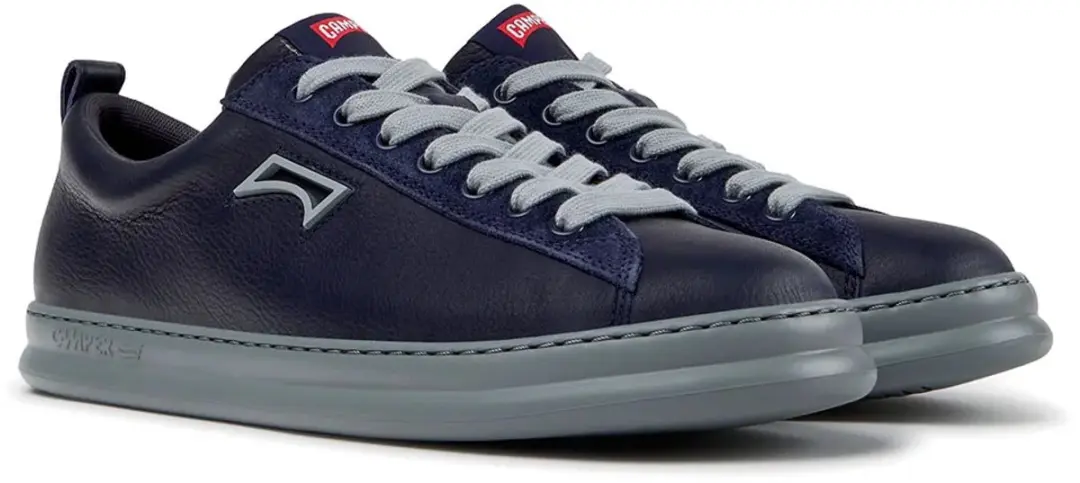 Camper Runner Sneakers - Marineblauw Leer - afbeelding 3 van 6