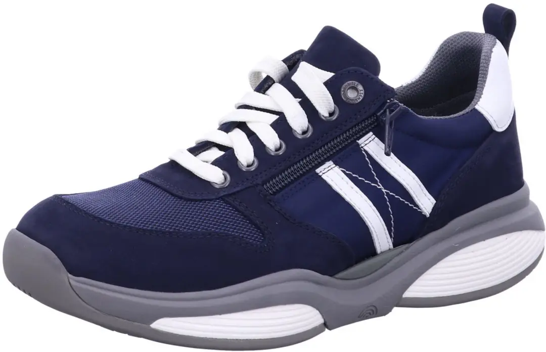 Xsensible heren sneakers blauw maat 42.5