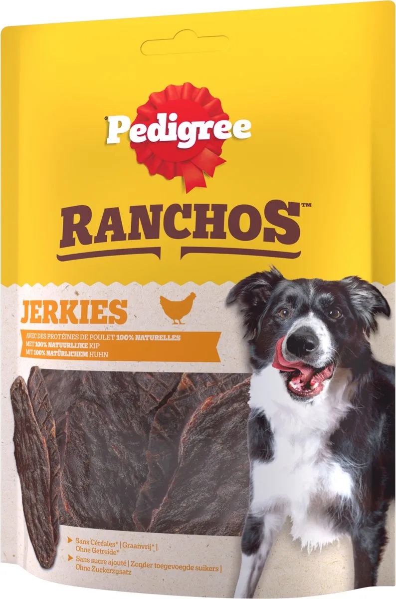 Pedigree Ranchos Jerkies Kip - 7x70g