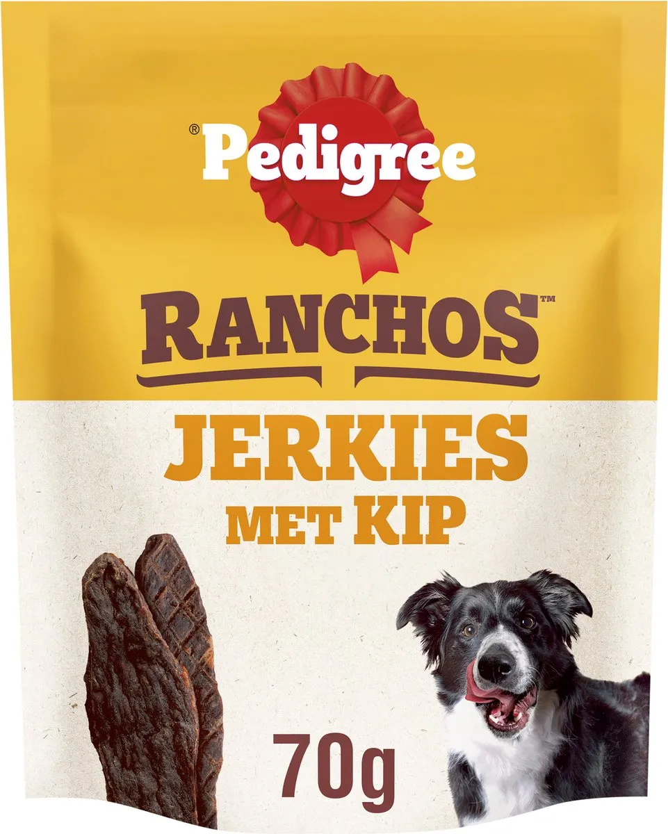 Pedigree Ranchos Jerkies Kip - 7x70g