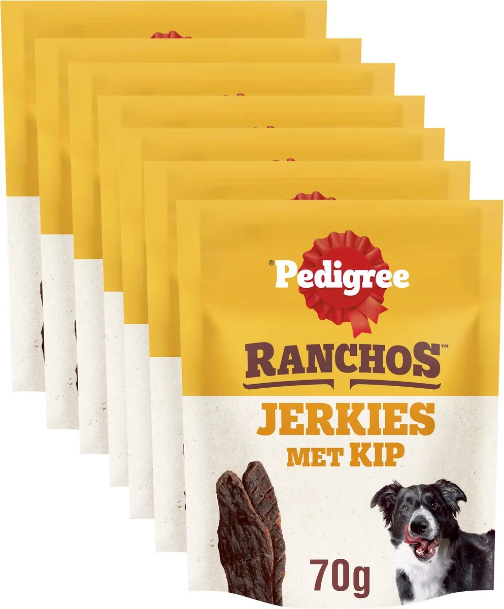 Pedigree Ranchos Jerkies Kip - 7x70g