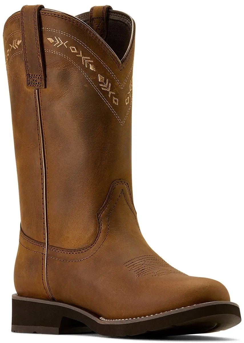 Ariat Kearney Cowboy Laarzen Dames - Bruin - afbeelding 4 van 6